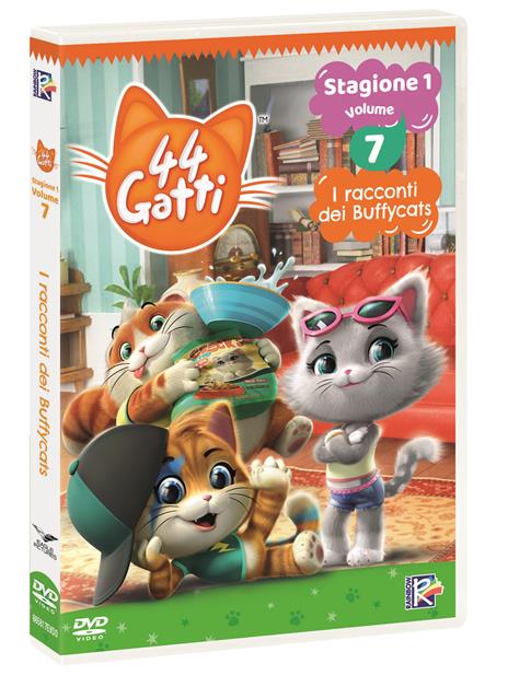 44 gatti vol.7. I racconti dei Buffycats (DVD) di Iginio Straffi - DVD