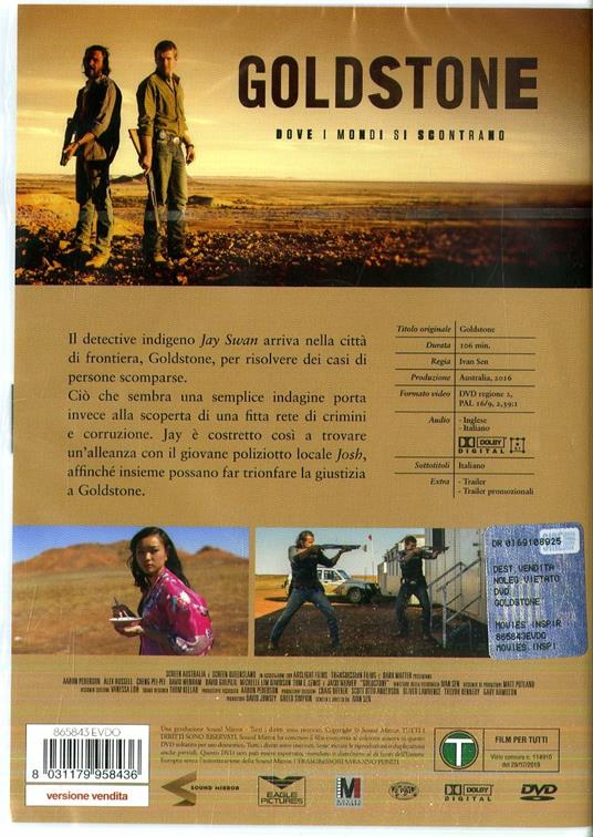 Goldstone (DVD) di Ivan Sen - DVD - 2