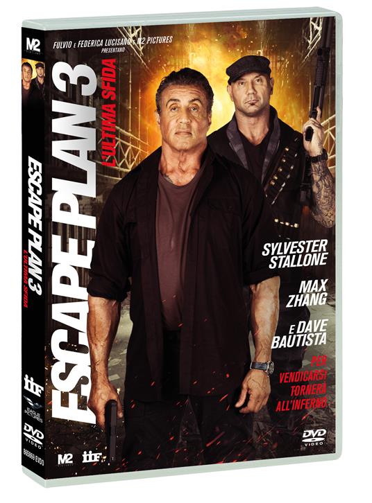 Escape Plan 3. L'ultima sfida (DVD) di John Herzfeld - DVD