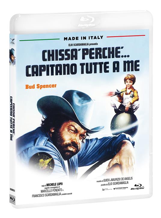 Bud Spencer. Chissà perché… capitano tutte a me (DVD + Blu-ray) di Michele Lupo - DVD + Blu-ray