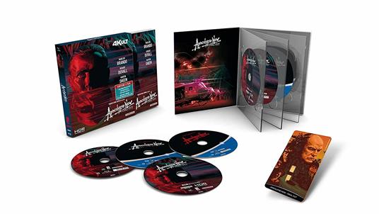 Apocalypse Now Final Cut. Limited Editon 4kult. Con Digipack (3 Blu-ray + Blu-ray Ultra HD 4K) di Francis Ford Coppola - Blu-ray + Blu-ray Ultra HD 4K - 3