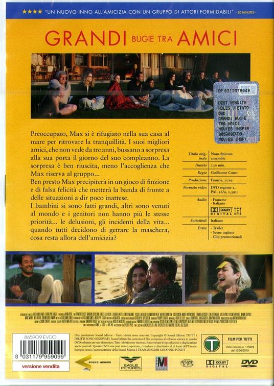 Grandi bugie tra amici (DVD) di Guillaume Canet - DVD - 2