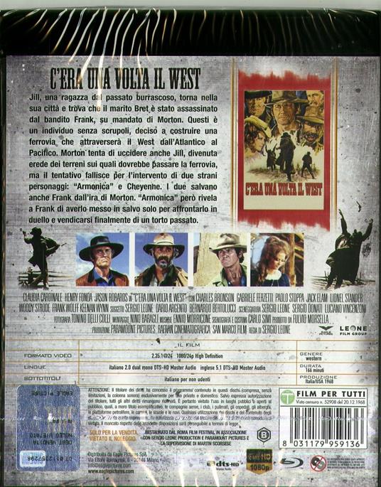 C'era una volta il West (DVD + Blu-ray) di Sergio Leone - DVD + Blu-ray - 2