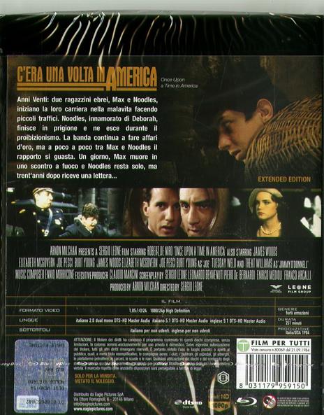 C'era una volta in America (DVD + Blu-ray) di Sergio Leone - DVD + Blu-ray - 2