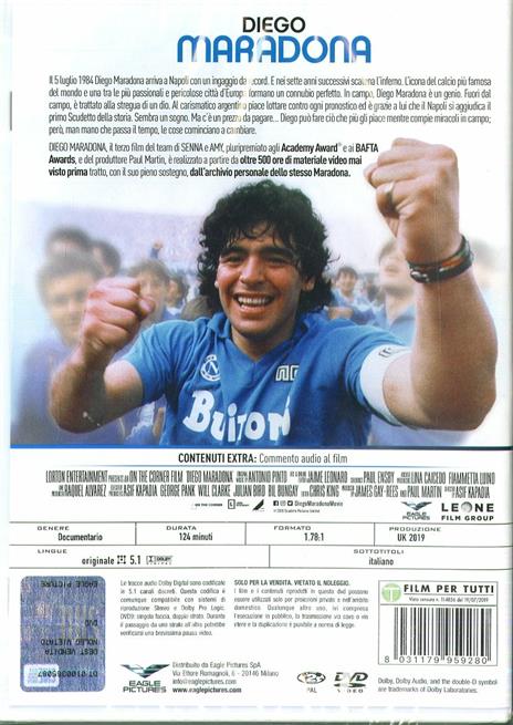 Diego Maradona (DVD) di Asif Kapadia - DVD - 2