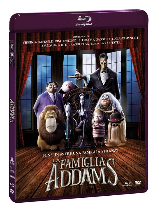 La famiglia Addams (Blu-ray + DVD + Booklet Gioca&Colora) di Greg Tiernan,Conrad Vernon - DVD + Blu-ray