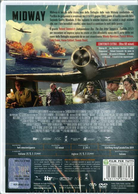Midway (DVD) di Roland Emmerich - DVD - 2