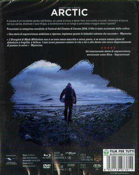 Arctic (Blu-ray + DVD) di Joe Penna - DVD + Blu-ray - 2