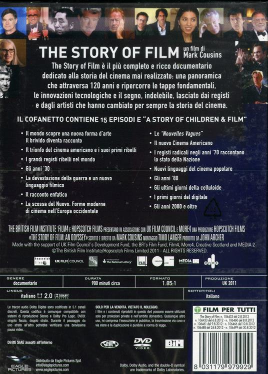 The Story of Film - The Story of Children (9 DVD) di Mark Cousins - DVD - 2