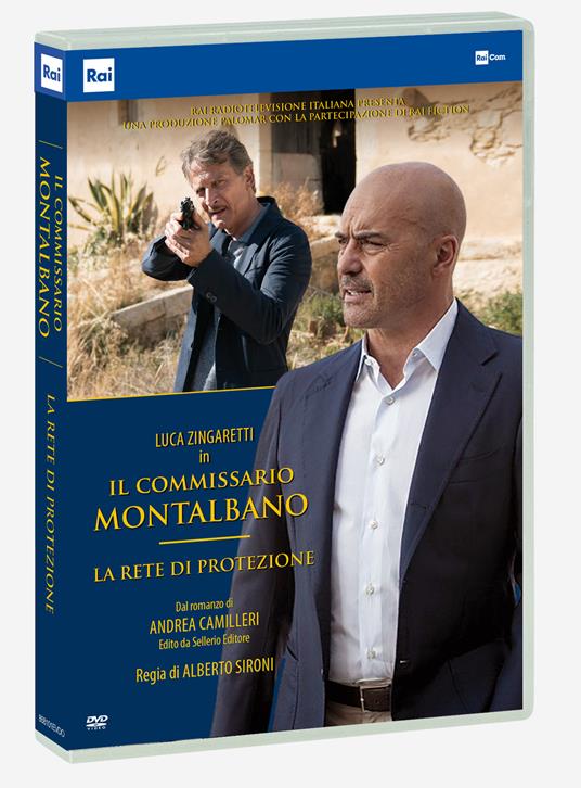 Il commissario Montalbano. La rete di protezione. Serie TV ita (DVD) di Alberto Sironi,Luca Zingaretti - DVD