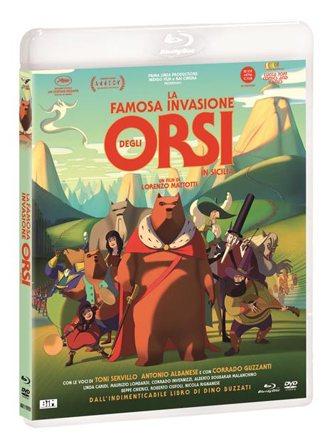 La famosa invasione degli orsi in Sicilia (DVD + Blu-ray) di Lorenzo Mattotti - DVD + Blu-ray