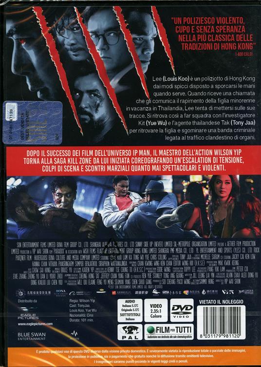 Kill Zone. Paradox (DVD) di Wilson Yip - DVD - 2
