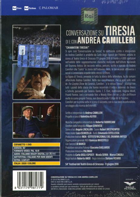 Conversazione su Tiresia (DVD) di Roberto Andò,Stefano Vicario - DVD - 2