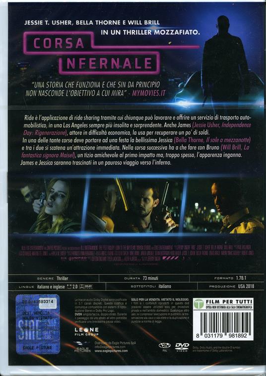 Corsa infernale (DVD) di Jeremy Ungar - DVD - 2