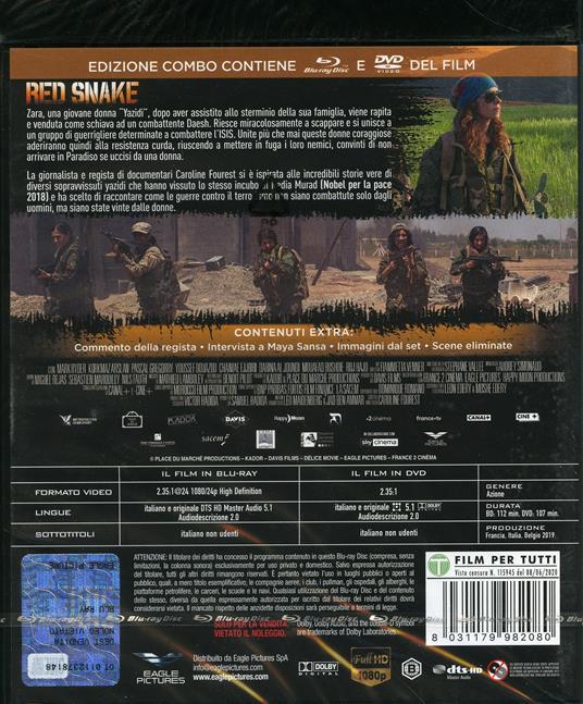 Red Snake (DVD + Blu-ray) di Caroline Fourest - DVD + Blu-ray - 2