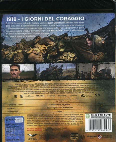 1918. I giorni del coraggio (Blu-ray) di Saul Dibb - Blu-ray - 2