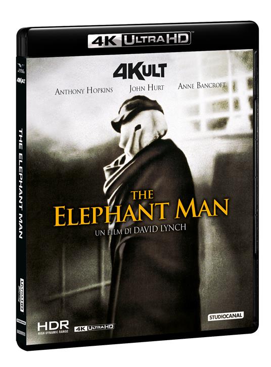 The Elephant Man (Blu-ray + Blu-ray Ultra HD 4K) di David Lynch - Blu-ray + Blu-ray Ultra HD 4K