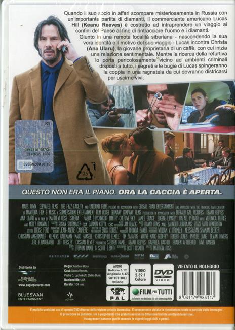 Siberia (DVD) di Matthew Ross - DVD - 2