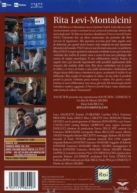 Rita Levi Montalcini (DVD) di Alberto Negrin - DVD - 2