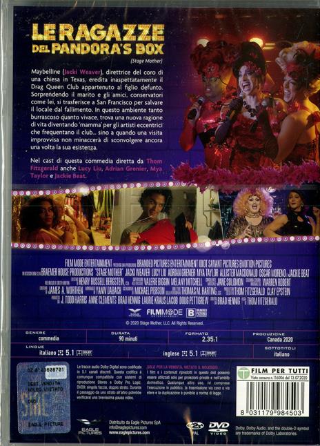 Le ragazze del Pandora's Box (DVD) di Thom Fitzgerald - DVD - 2