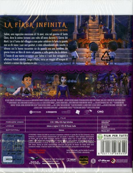 La fiaba infinita (Blu-ray) di Carlos Gutiérrez Medrano - Blu-ray - 2