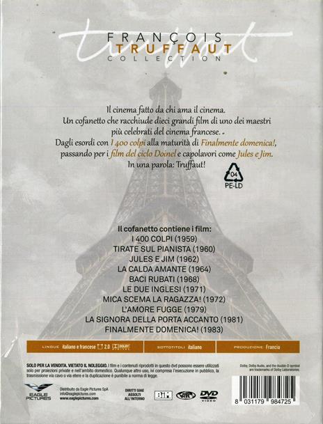 Cofanetto Truffaut (10 DVD) di François Truffaut - 2