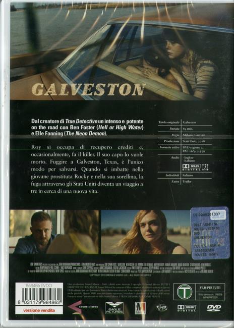 Galveston (DVD) di Mélanie Laurent - DVD - 2