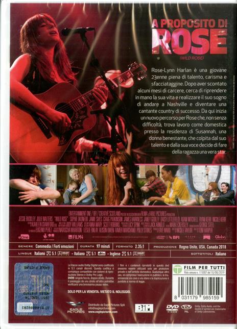 A proposito di Rose (DVD) di Tom Harper - DVD - 2