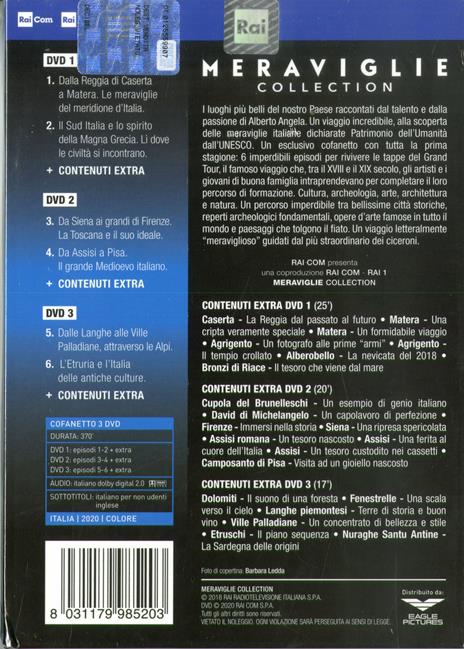 Meraviglie Collection (3 DVD) di Gabriele Cipollitti - DVD - 2