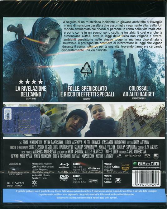 Coma (DVD + Blu-ray) di Nikita Argunov - DVD + Blu-ray - 2