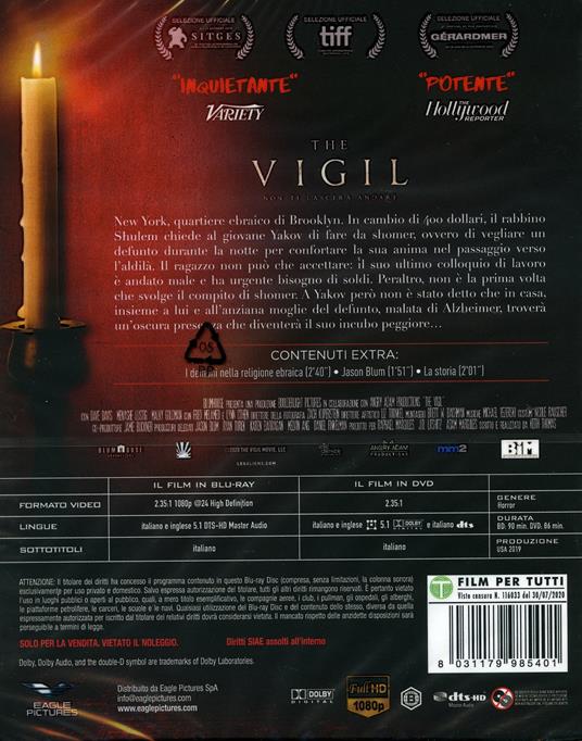 The Vigil (DVD + Blu-ray) di Keith Thomas - DVD + Blu-ray - 2