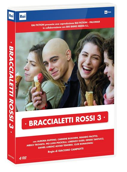 Braccialetti rossi. Stagione 3. Serie TV ita (4 DVD) di Giacomo Campiotti - DVD