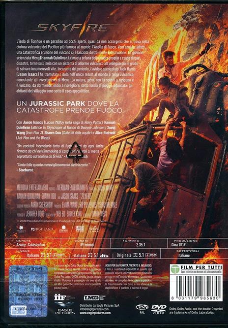 Skyfire (DVD) di Simon West - DVD - 2