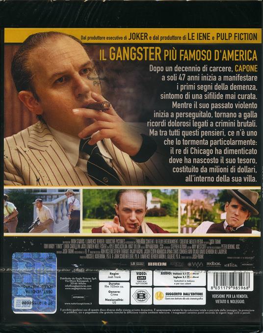 Capone (Blu-ray) di Josh Trank - Blu-ray - 2