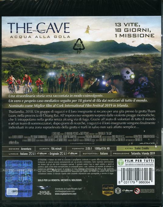 The Cave. Acqua alla gola (Blu-ray) di Tom Waller - Blu-ray - 2