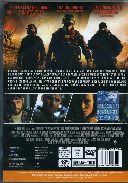 Search and Destroy (DVD) di Danny Lerner - DVD - 2