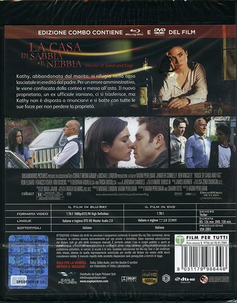 La casa di sabbia e nebbia (DVD + Blu-ray) di Vadim Perelman - DVD + Blu-ray - 2