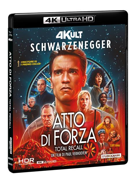 Atto di forza (Blu-ray + Blu-ray Ultra HD 4K) di Paul Verhoeven - Blu-ray + Blu-ray Ultra HD 4K