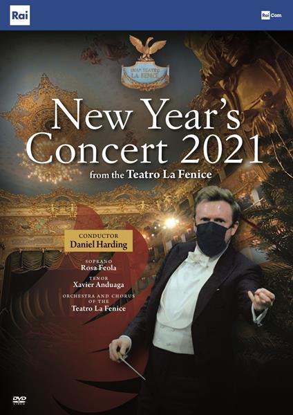 New Year's Concert 2021. Teatro La Fenice (DVD) di Fabrizio Guttuso Alaimo - DVD