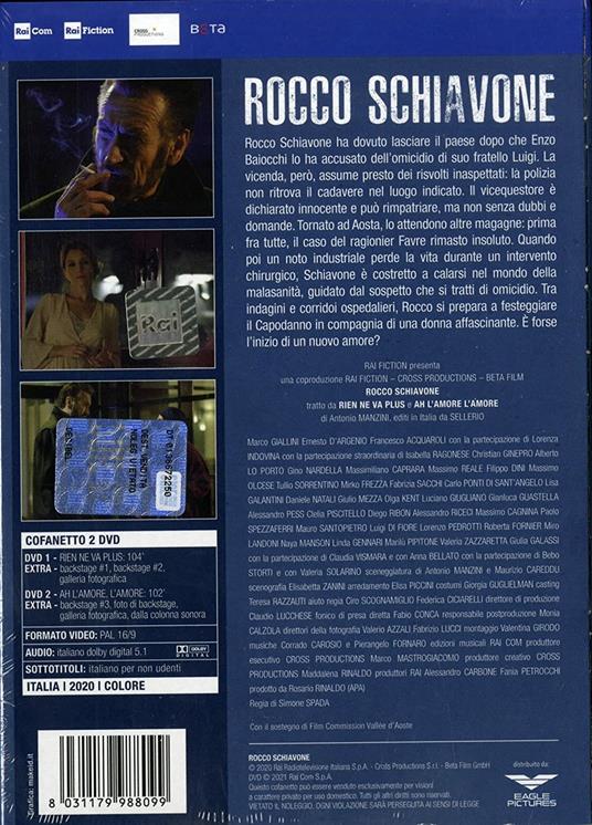 Rocco Schiavone. Stagione 4. Serie TV ita (2 DVD) di Simone Spada - DVD - 3