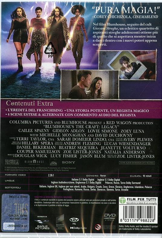 Il rito delle streghe (DVD) di Zoe Lister-Jones - DVD - 2