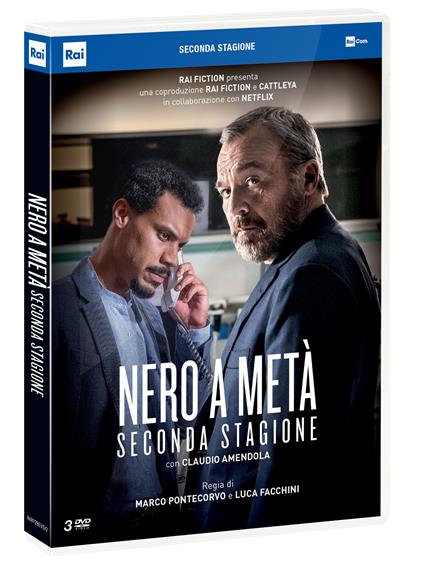 Nero a metà. Stagione 2. Serie TV ita (3 DVD) di Marco Pontecorvo,Luca Facchini