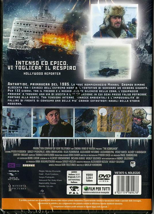 The Ice Breaker. Terrore tra i ghiacci (DVD) di Nikolay Khomeriki - DVD - 2