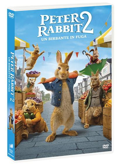 Peter Rabbit 2. Un birbante in fuga (DVD) di Will Gluck - DVD