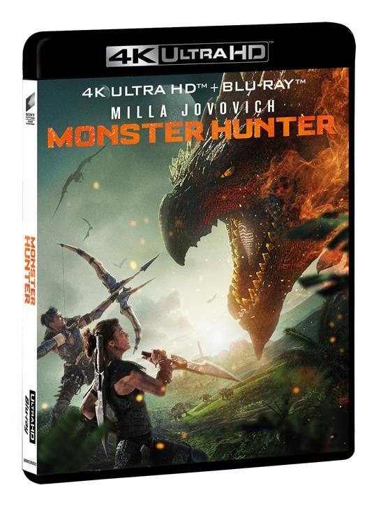 Monster Hunter (Blu-ray + Blu-ray Ultra HD 4K) di Paul W.S. Anderson - Blu-ray + Blu-ray Ultra HD 4K
