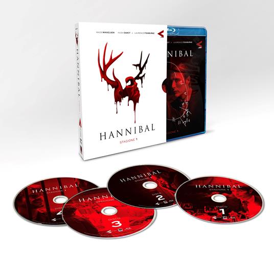 Hannibal. Stagione 1. Serie TV ita (4 Blu-ray) di Bryan Fuller - Blu-ray - 2