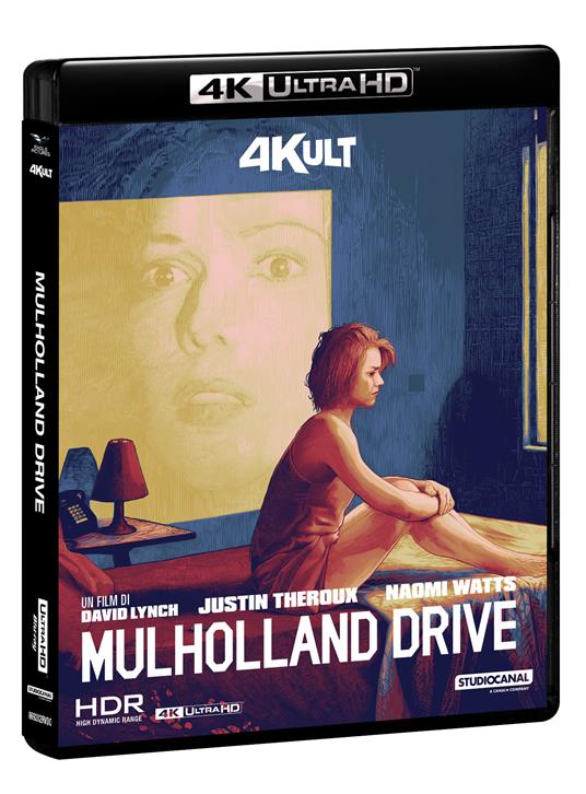 Mulholland Drive  (Blu-ray + Blu-ray Ultra HD 4K) di David Lynch - Blu-ray + Blu-ray Ultra HD 4K