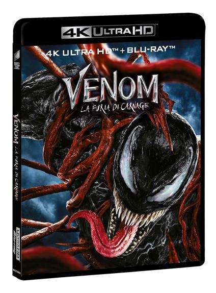 Venom. La furia di Carnage (Blu-ray + Blu-ray Ultra HD 4K) di Andy Serkis - Blu-ray + Blu-ray Ultra HD 4K