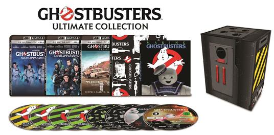 Cofanetto Ghostbusters (5 Blu-ray +  3 Blu-ray Ultra HD 4K + libro) - 2