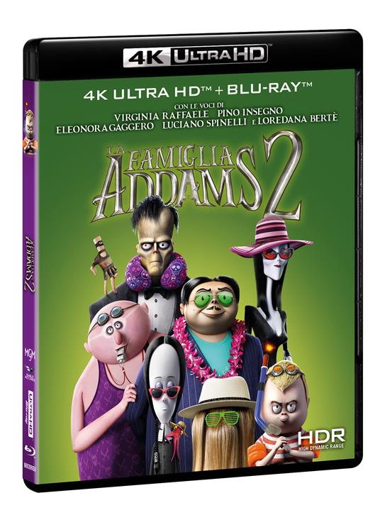 La famiglia Addams 2 (Blu-ray +  Blu-ray Ultra HD 4K) di Greg Tiernan,Conrad Vernon,Laura Brousseau - Blu-ray +  Blu-ray Ultra HD 4K